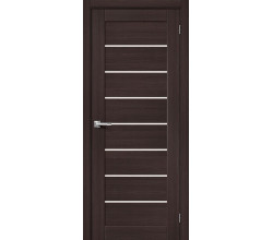 Дверь комплект с коробкой и наличниками Bravo ЭКО Браво-22 Wenge Melinga Magic Fog 200*60