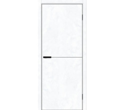 Дверь межкомнатная из эко шпона «Браво-0.21.П» Snow Art глухая