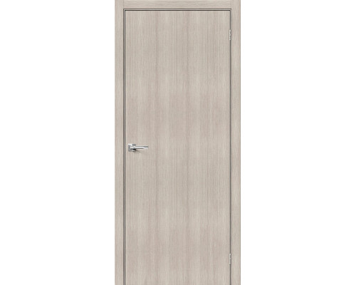 Дверь межкомнатная из эко шпона «Браво-0» Cappuccino Melinga глухая