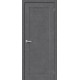 Дверь межкомнатная из эко шпона «Браво-21» Slate Art глухая