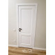 Дверь межкомнатная из эко шпона «Прима-12» White Wood глухая