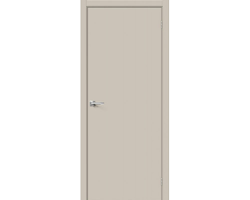 Дверь межкомнатная крашенная «Браво-0» Creamy (Эмаль) глухая