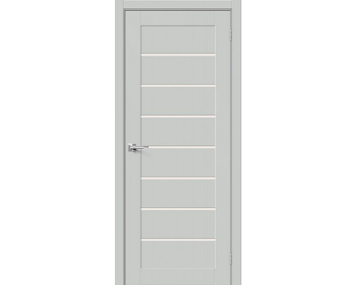 Дверь межкомнатная «Браво-22» Grey Matt остекление Magic Fog