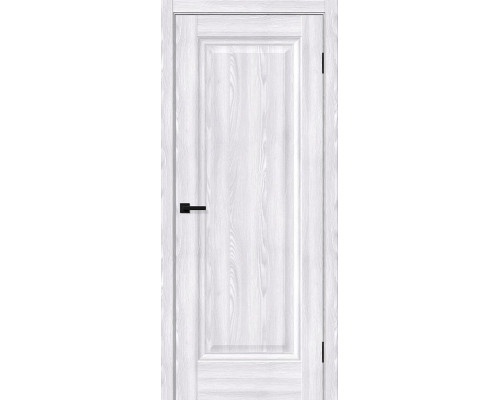 Дверь межкомнатная из эко шпона «Прима-0» Riviera Ice глухая