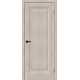 Дверь межкомнатная из эко шпона «Прима-0» Cappuccino Melinga глухая