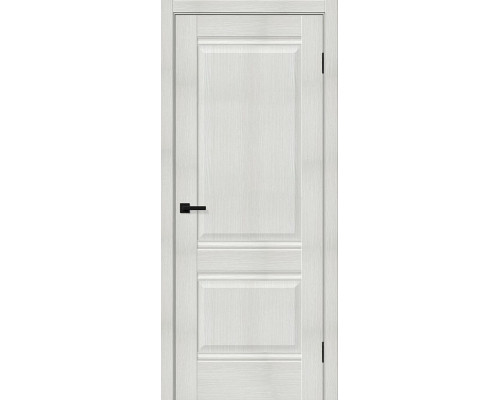 Дверь межкомнатная из эко шпона «Прима-2» Bianco Melinga глухая
