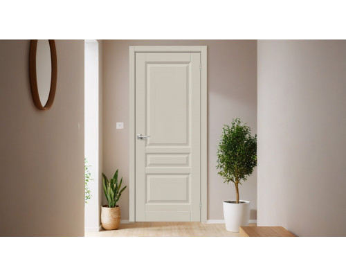 Дверь межкомнатная «Неоклассик-34» Cream Silk глухая