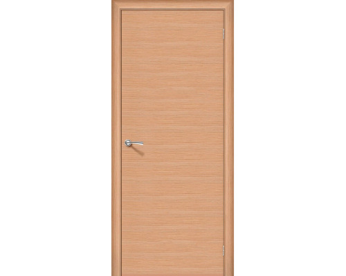 Дверь межкомнатная шпонированная «Соло 0.H» Ф-05 (Дуб) (Шпон файн-лайн) глухая