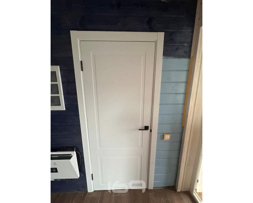 Дверь межкомнатная крашенная «Граффити-12» Whitey (Эмаль) глухая