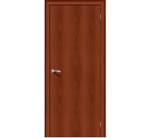 Ламинированная межкомнатная дверь «Гост-0» (C усилением) Л-11 (ИталОрех) глухая