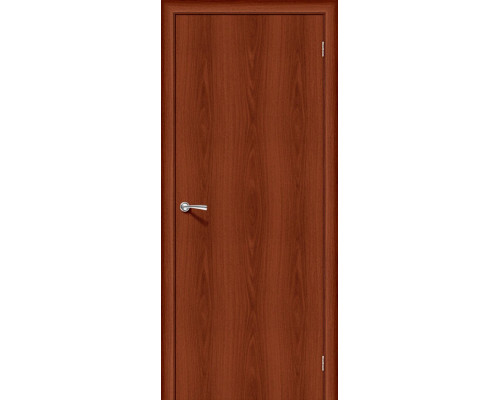 Ламинированная межкомнатная дверь «Гост-0» (C усилением) Л-11 (ИталОрех) глухая