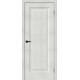 Дверь межкомнатная из эко шпона «Прима-0» Bianco Melinga глухая