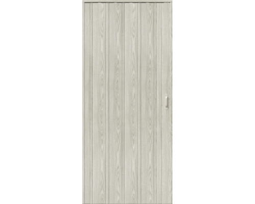 Дверь межкомнатная из ПВХ складная «ДСК 007» Серый Ясень