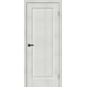 Дверь межкомнатная из эко шпона «Неоклассик-30» Bianco Melinga глухая