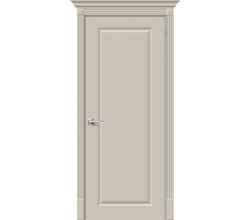 Дверь межкомнатная крашенная «Скинни-10» Creamy (Эмаль) глухая