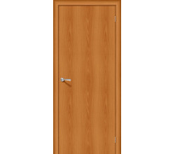 Ламинированная межкомнатная дверь «Гост-0» (Без усиления) Л-12 (МиланОрех) глухая