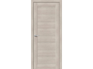 Дверь комплект с коробкой и наличниками Bravo ЭКО Браво-21 Cappuccino Melinga