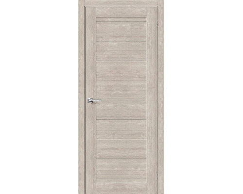 Дверь комплект с коробкой и наличниками Bravo ЭКО Браво-21 Cappuccino Melinga