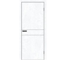 Дверь межкомнатная из эко шпона «Браво-0.24.П» Snow Art глухая