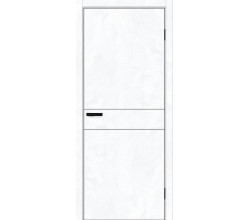 Дверь межкомнатная из эко шпона «Браво-0.24.П» Snow Art глухая