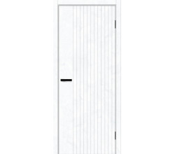 Дверь межкомнатная из эко шпона «Граффити-32» Snow Art глухая