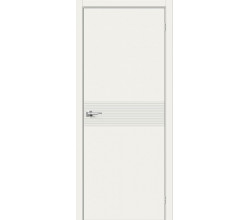 Дверь межкомнатная крашенная «Граффити-23» Whitey (Эмаль) глухая