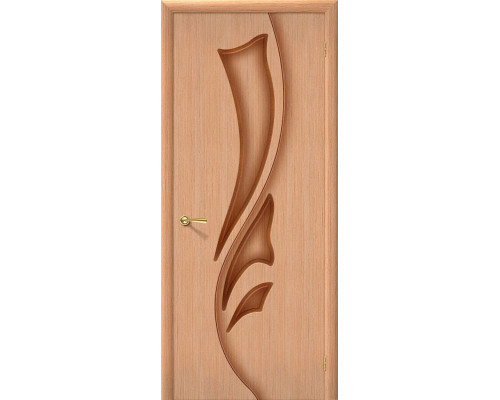 Дверь межкомнатная шпонированная «Эксклюзив» Дуб Ф-05 (Шпон файн-лайн) глухая