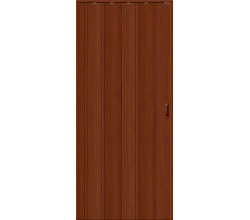 Дверь межкомнатная из ПВХ складная «ДСК 007» Вишня