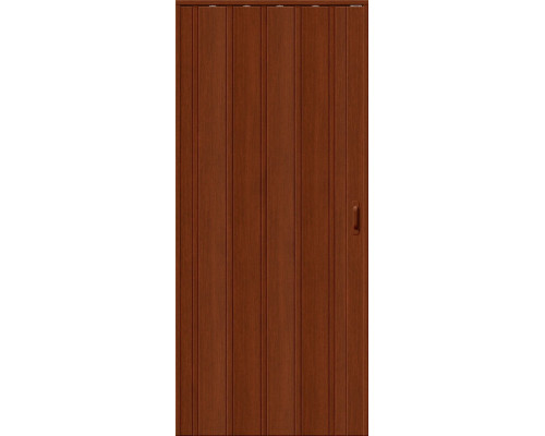 Дверь межкомнатная из ПВХ складная «ДСК 007» Вишня