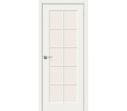 Дверь межкомнатная «Скинни-11.1» Whitey остекление Magic Fog