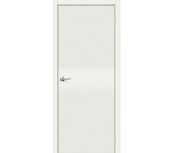 Дверь межкомнатная крашенная «Граффити-27» Whitey (Эмаль) глухая