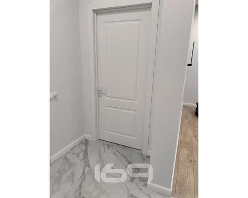 Дверь межкомнатная крашенная «Скинни-12» Whitey (Эмаль) глухая