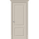 Дверь межкомнатная крашенная «Скинни-12» Creamy (Эмаль) глухая