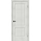 Дверь межкомнатная из эко шпона «Неоклассик-32» Bianco Melinga глухая