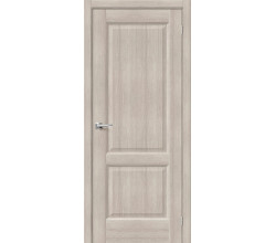 Дверь межкомнатная из эко шпона «Неоклассик-32» Cappuccino Melinga глухая