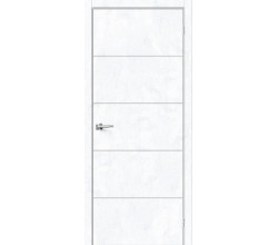 Дверь межкомнатная из эко шпона «Граффити-1.Д» Snow Art глухая