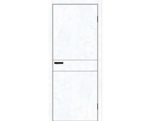 Дверь межкомнатная из эко шпона «Браво-0.24.П» Snow Art глухая