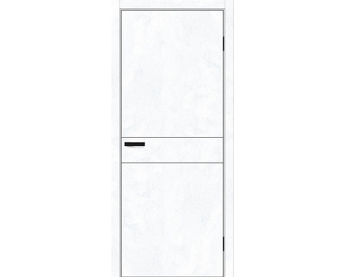 Дверь межкомнатная из эко шпона «Браво-0.24.П» Snow Art глухая