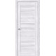 Дверь межкомнатная из эко шпона «Браво-21» Riviera Ice глухая