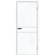 Дверь межкомнатная из эко шпона «Браво-0.24.П» Snow Art глухая