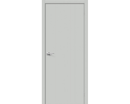 Дверь межкомнатная «Браво-0.П» Grey Silk глухая