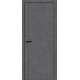 Дверь межкомнатная из эко шпона «Браво-0.10.П» Slate Art глухая
