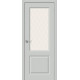 Дверь межкомнатная крашенная «Скинни-13» Grace (Эмаль) остекление художественное