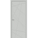 Дверь межкомнатная «Граффити-5.Д.П» Grey Silk глухая