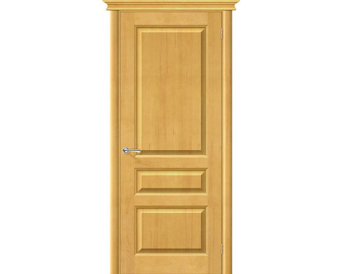Дверь межкомнатная из Массива сосны «М5» Т-04 (Медовый) глухая