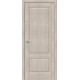 Дверь межкомнатная из эко шпона «Прима-12» Cappuccino Melinga глухая