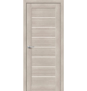 Дверь комплект с коробкой и наличниками Bravo ЭКО Браво-22 Cappuccino Melinga Magic Fog 190*55