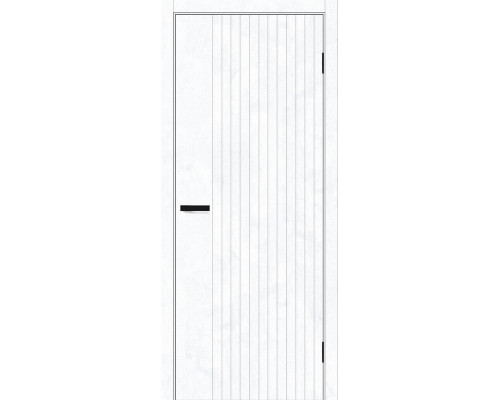 Дверь межкомнатная из эко шпона «Граффити-32» Snow Art глухая