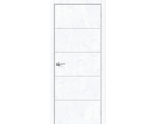 Дверь межкомнатная из эко шпона «Граффити-2.Д» Snow Art глухая