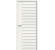 Дверь межкомнатная крашенная «Граффити-33.0» Whitey (Эмаль) глухая